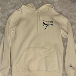MLB New York Yankees Cream Hoodie